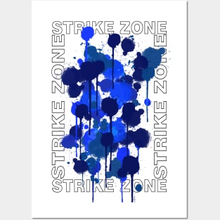 Baseball and Softball Pitchers Strike Zone Posters and Art